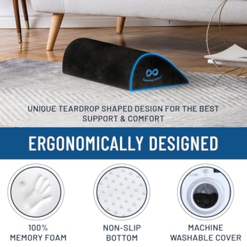 Memory Foam Foot Rest for Office & Home Use