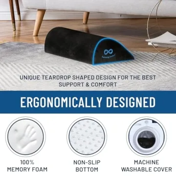 Memory Foam Foot Rest for Office & Home Use