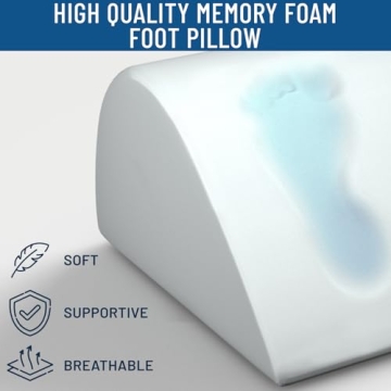 Memory Foam Foot Rest for Office & Home Use