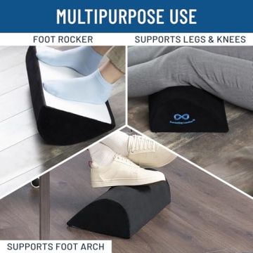 Memory Foam Foot Rest for Office & Home Use