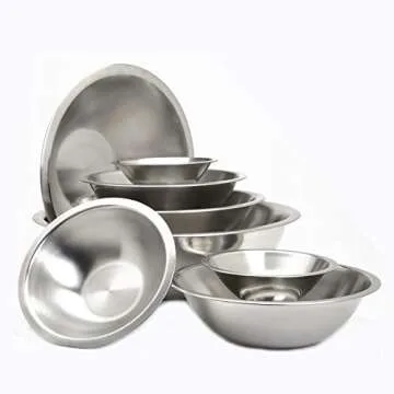 Versatile 1.5 Qt Stainless Steel Mixing Bowl