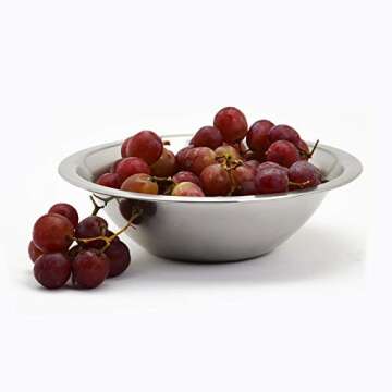 Versatile 1.5 Qt Stainless Steel Mixing Bowl