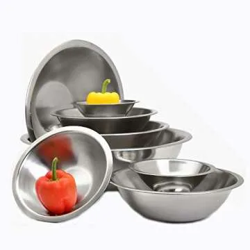 Versatile 1.5 Qt Stainless Steel Mixing Bowl