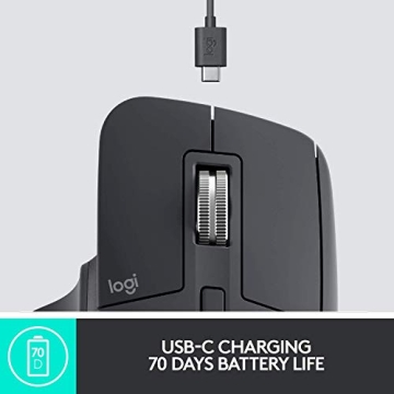 Logitech MX Master 3 Wireless Mouse - Optimal for Productivity