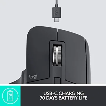 Logitech MX Master 3 Wireless Mouse - Optimal for Productivity