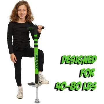 Bounce Pogo Stick for Kids - Fun & Quality Sport Edition