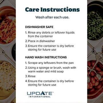 Update International 2.5 Stainless Steel Steam Table Pan