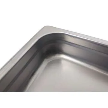 Update International 2.5 Stainless Steel Steam Table Pan
