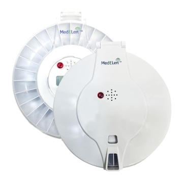 Med-E-Lert Automatic Pill Dispenser for Elderly with Alarm
