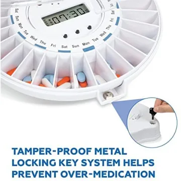 Med-E-Lert Automatic Pill Dispenser for Elderly with Alarm