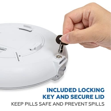 Med-E-Lert Automatic Pill Dispenser for Elderly with Alarm