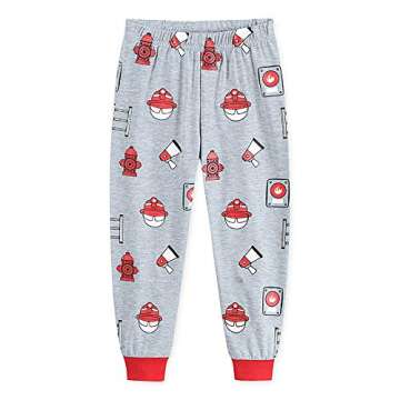 Babygp 100% Cotton Dinosaur Pajamas for Boys Age 3-7