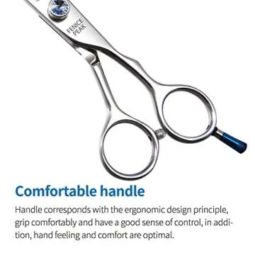 Fenice Professional 7/7.5/8 Pet Grooming Scissors Thinning Cutting Shears for Dog s/Cats Thinning Rate:70-80%(8.0 inch)