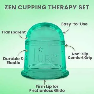 Silicone Cupping Therapy Set for Massage and Relief