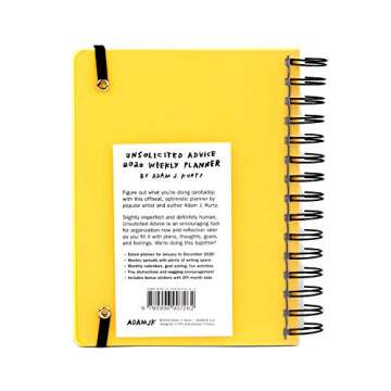 Unsolicited Advice 2020 Weekly Planner: Your Smart Companion for Organized Living