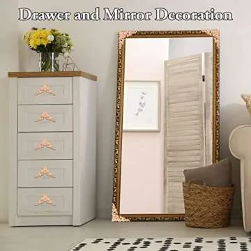 20 Pcs Decorative Wood Appliques for DIY Furniture Design