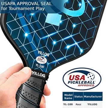 YILLOG Pickleball Paddles Set, USAPA Approved Quality Set