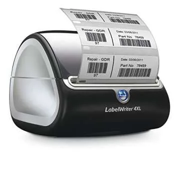 Dymo LabelWriter 4XL Label Printer, Prints up to 10cm Wide Labels, USB Connected