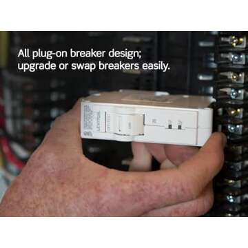 Leviton LP420-BPD 42 Space, 42 Circuit Indoor Load Center with 200 Amp Main Circuit Breaker