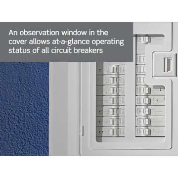 Leviton LP420-BPD 42 Space, 42 Circuit Indoor Load Center with 200 Amp Main Circuit Breaker