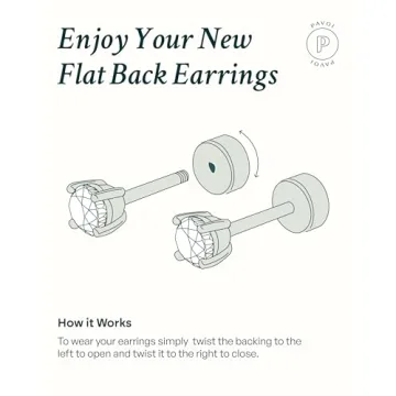 Shop PAVOI Flat Back CZ Earrings for Comfort & Style