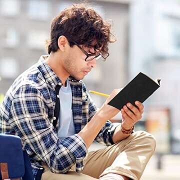 Thenshop 150 Pack Mini Notebooks Bulk Small Notepad Unlined Journals Pocket Blank Sketchbooks Kids Students Gifts Back to School Supplies 4 x 4 Inch 24 Sheets(Kraft, Black)