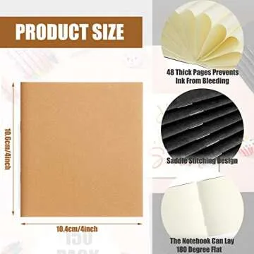 Thenshop 150 Pack Mini Notebooks for Students and Gifts