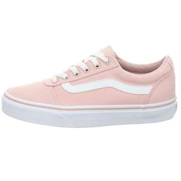 Vans Women's Low-top Trainers Sneaker, Pink Canvas Sepia Rose Oln, 7.5