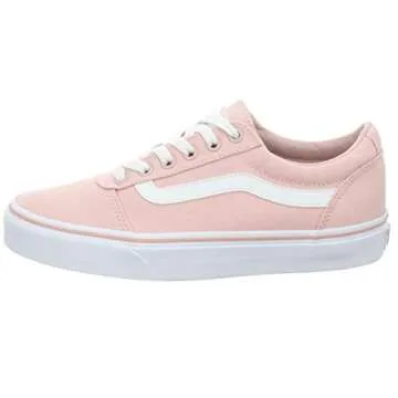 Vans Women's Low-top Trainers Sneaker, Pink Canvas Sepia Rose Oln, 7.5
