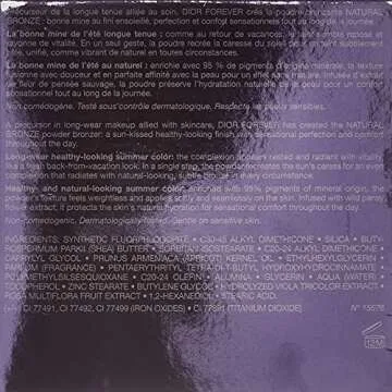 Dior Forever Natural Powder Bronzer 06 Amber Bronze