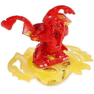 Bakugan, Special Attack Dragonoid, Spinning Collectible, Customizable Action Figure and Trading Cards, Kids Toys for Boys and Girls 6 and up
