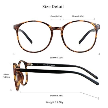 LifeArt Blue Light Blocking Glasses Anti Eyestrain Comfort