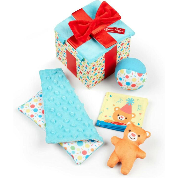 Wooden Surprise Gift Box Infant Toy - 5 Pieces