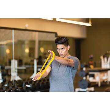 SKLZ SLKZ Mini Resistance Bands, Set of 3,Yellow