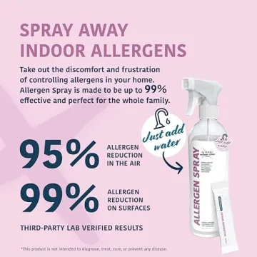 Allergy Asthma Clean Allergen Spray for Pets Dust Air Surface
