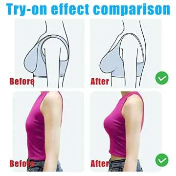 Runilut Women's Push Up Bra,Full-Coverage Underwire Bra,Hide Back Fat Deep Cup Bra,Smoothing T-Shirt Bra,Sculpting Uplift Bra Black 36DD