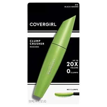 20x Volume COVERGIRL Clump Crusher Mascara, Black Brown 810