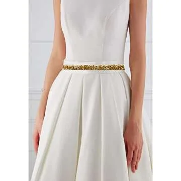 3 Yards Self-Adhesive Rhinestone Ribbon for Crafting