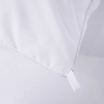 Utopia Bedding Comforters Queen Size, All Season Duvet Insert, Down Alternative Box Stitched Bed Comforter with Corner Tabs, Machine Washable (White)