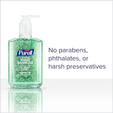 PURELL Advanced Hand Sanitizer Gel, 8 fl oz - Pack of 4