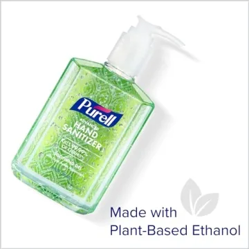 PURELL Advanced Hand Sanitizer Gel, 8 fl oz - Pack of 4