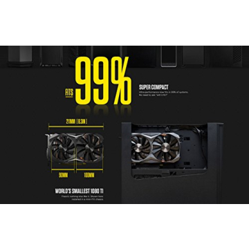 ZOTAC GeForce GTX 1080 Ti Mini - Compact 11GB GPU for 4K Gaming