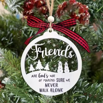 2024 Friendship Ornament - Gift for Best Friends