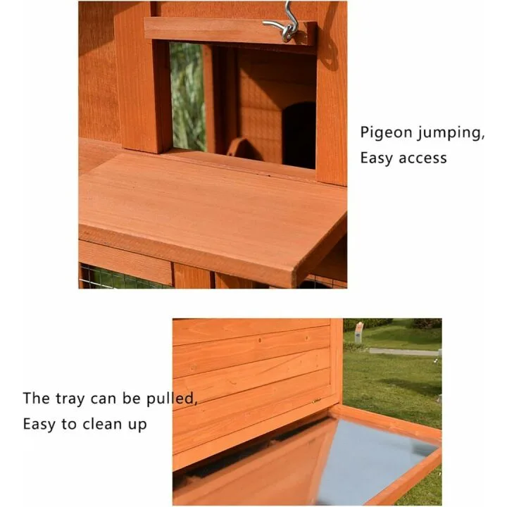 Large Outdoor Pigeon House Garden Birdcage Villa
