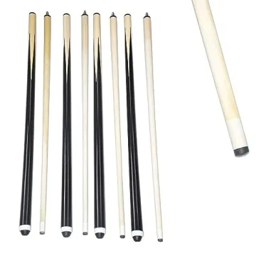 Premium 58" Hardwood Billiard Cue Sticks Set of 4 - Perfect for Beginners & Pros