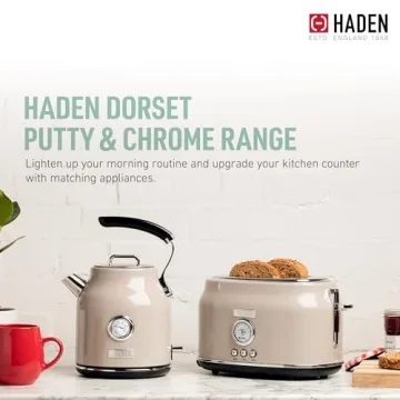 Haden Dorset Toaster for Perfectly Toasted Bread Every Time