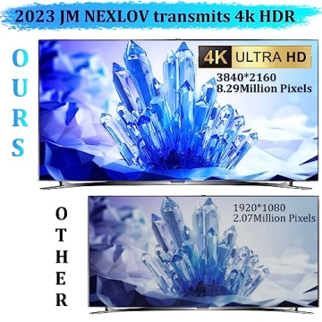 2023 Newest TV Antenna Digital Smart Indoor - 500+ Miles Long Range Outdoor Antenna Amplifier Support All 8K 4K 1080p Full HD Smart HDTVs/Old Television - Powerful Signal Booster & Thick Cable