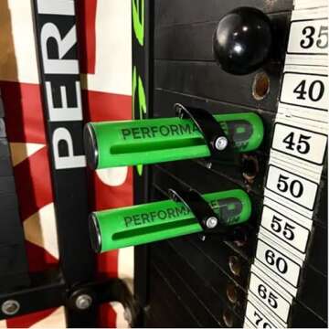 PERFORMANCE PIN The Original Drop Set Pins for Gym | One More Rep with Weight Stack Pins | Instant Transition to Lower Weights for More Reps | Proudly Made in America | 5/16" Pin | Blue