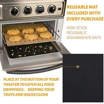 WMKGG 100 PCS Unbleached Air Fryer Parchment Paper