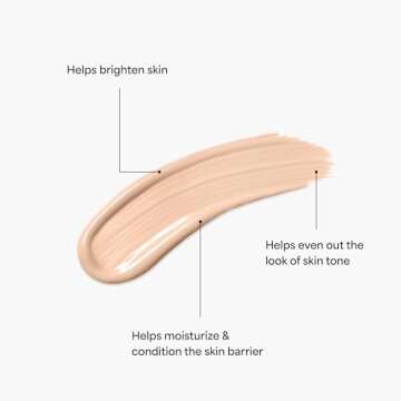 TULA Skin Care Radiant Skin Brightening Serum Skin Tint SPF, 1.0 fl oz for All Skin Types